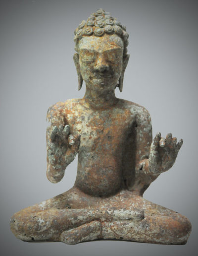 Buddha assis, certificat N° 3527