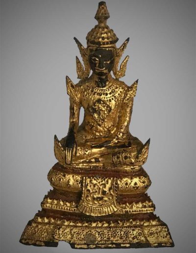 Buddha assis, Certificat 1767, 3 octobre 1966