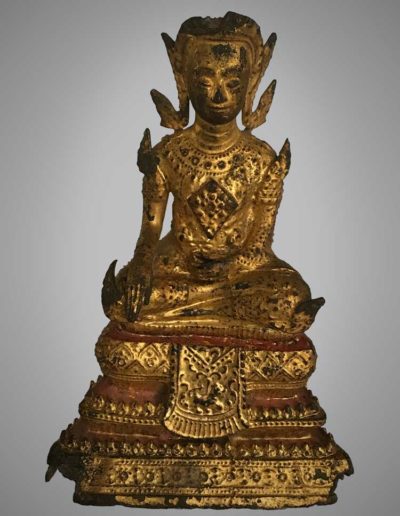 Buddha assis, Certificat N° 1767, 3 octobre 1966