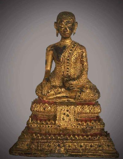 Buddha assis, Certificat N° 1767, 3 octobre 1966
